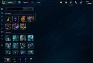 LEAGUE OF LEGENDS - LOL - CONTA PRATA 1 62 SKINS