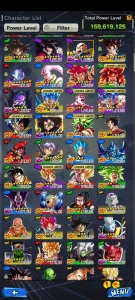 Conta Dragon Ball Legends Com 3 Ultras Lvl 230+