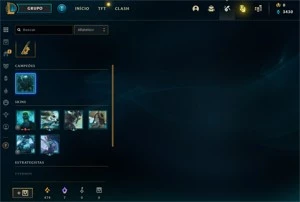 conta de lol diamante 4 com mmr de mestre - League of Legends