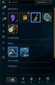 Conta Challenger League of legends LOL