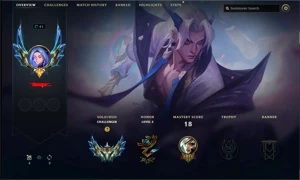 Conta Challenger League of legends LOL