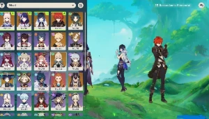 Conta Genshin, Com 12 Pernsonagens 5 Estrela, Raiden+Arma As - Genshin Impact