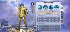 Saint Seiya LV.63 A74 SEM VINCULOS - Saint Seiya Awakening SSA