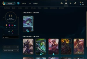 Conta League of Legends LOL
