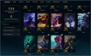 Conta League of Legends LOL
