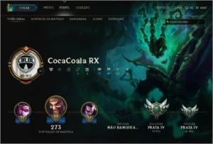 Conta lvl 30 Prata iv - League of Legends LOL