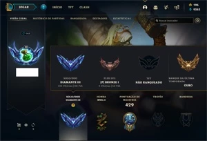 CONTA DE LOL - ELO D3 COM 199 SKINS - League of Legends