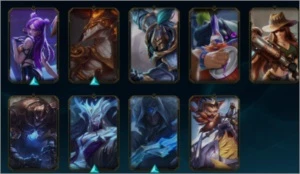 MUITAS SKINS, FULL ACESSO, 114champs - League of Legends LOL