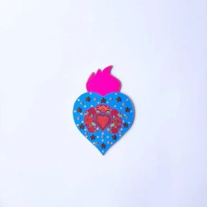 Enfeite de Parede Divino Azul - Artesanato e Personalizados