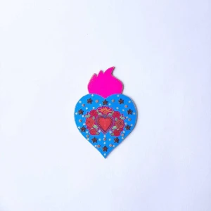 Enfeite de Parede Divino Azul - Artesanato e Personalizados