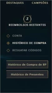 Conta league of Legends LOL