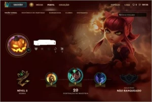 Conta league of Legends LOL