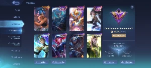 Conta Mobile Legends 2025 Com Todos Os Herois + 225 Skins