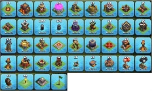 Vila Clash of Clans CV10 com Base do Construtor CV5