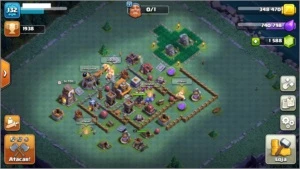Vila Clash of Clans CV10 com Base do Construtor CV5