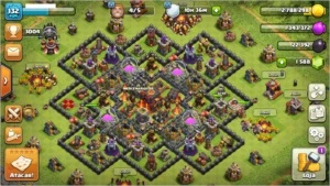 Vila Clash of Clans CV10 com Base do Construtor CV5