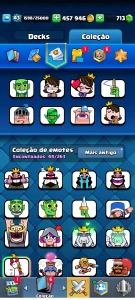 Conta Clash Royale > 10K De Troféus + 713 gemas