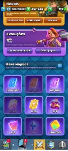 Conta Clash Royale > 10K De Troféus + 713 gemas