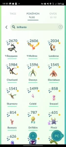 Conta Pokemon Go lvl 37 - Pokémon
