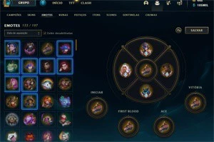 Conta lol mestre com skins prestigios e muita essencia e rp - League of Legends