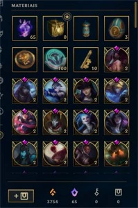 Conta lol mestre com skins prestigios e muita essencia e rp - League of Legends
