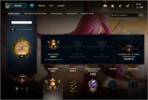 Conta ouro 1 barata com 8 skins e 38 champs - League of Legends LOL