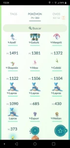 Conta pessoal Pokémon GO + Brinde