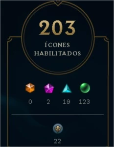 Conta de lol, unico dono, email, 6 anos de acc 200 skins+ - League of Legends