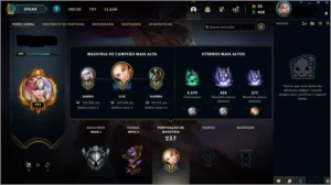 CONTA LOL MAIN SUP - League of Legends