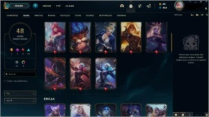 CONTA LOL MAIN SUP - League of Legends