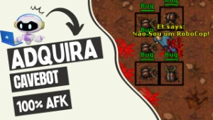 Cave Bot 100% AFK - Tibia