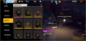 Conta de free fire com 4 passe e outros