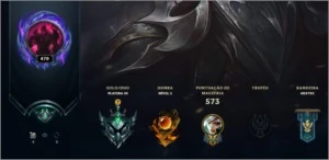 Conta LoL Lvl 470+ Platina 4 all champs Plat IV 170+ skins - League of Legends