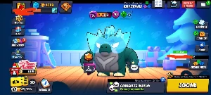 Conta de brawl stars com Leon e 200 gemas