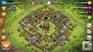 clash of clans CV10