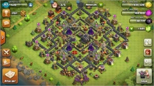 vendo vila clash of clans cv 9 98% full