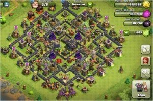 Cv 9 praticamente full clash of clans