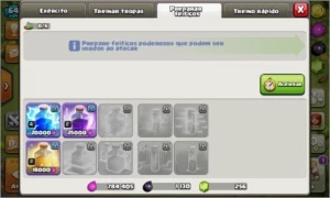 CONTA CLASH OF CLANS CV8 BEM UPADO TROCA DE NOME HABILITADO