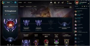 Conta League Of Legends D1 100 pontos - League of Legends: Wild Rift LOL WR