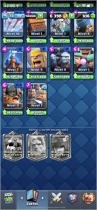 Conta Clash Royale Lv 13