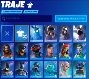 Conta fortnite 150+ skins