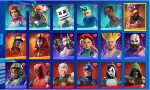 Conta fortnite 150+ skins
