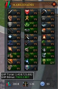 Conta Runescape 3 RS