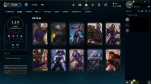 Conta Skins Vitoriosas desde a Elise - League of Legends LOL