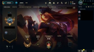 Conta Skins Vitoriosas desde a Elise - League of Legends LOL