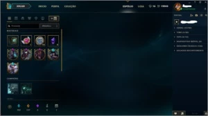 Conta LOL lvl 30,Todos os Champs mais 109 Skin's - League of Legends