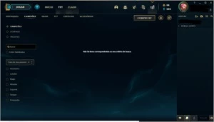845 SKINS + PLATINA IV + NIVEL 522 + Cc pessoal nunca banida - League of Legends LOL