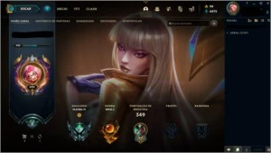 845 SKINS + PLATINA IV + NIVEL 522 + Cc pessoal nunca banida - League of Legends LOL