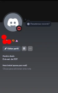 Conta Discord 2017 - Social Media