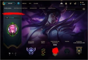 Conta Diamante II - League of Legends LOL